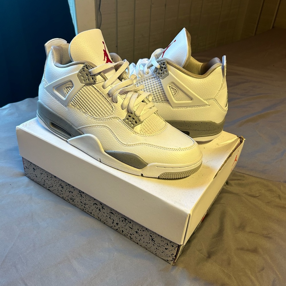 Jordan 4 white Oreo - size 13